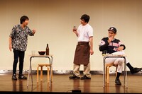 や団の単独ライブ「高円寺リベンジ」のワンシーン。（撮影：二瓶 彩）