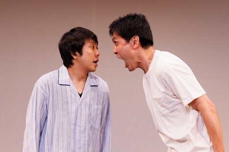 本間キッドとロングサイズ伊藤。（撮影：二瓶 彩）