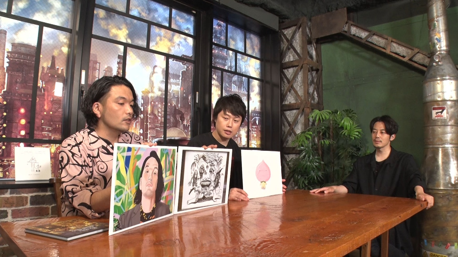見取り図とキングコング西野（右）。(c)テレビ朝日