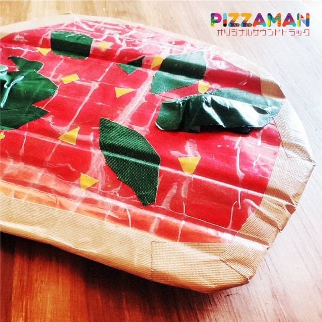 SAMURAI APARTMENT＆ツンツクツン万博「pizzaman」ジャケット。