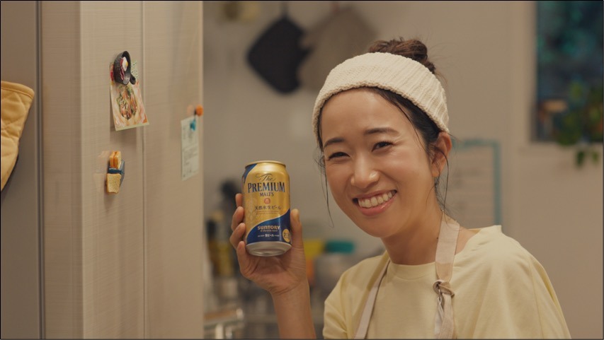 WebCM「無言の父たち」編のワンシーン。