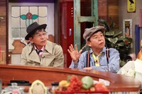 左から間寛平、村上ショージ。(c)カンテレ