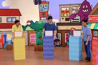 「火曜は全力！華大さんと千鳥くん」のワンシーン。(c)カンテレ