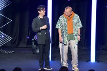 藤井フミヤと笑福亭鶴瓶。