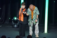 天童よしみと笑福亭鶴瓶。