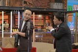 左からモリタク！、河口こうへい。(c)読売テレビ