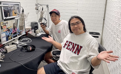 DVD副音声収録に臨んだロッチ。