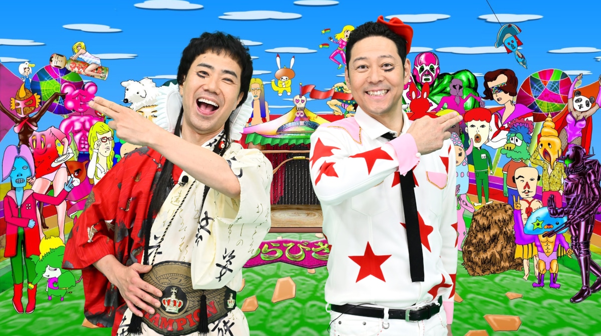 レフト藤井とライト東野。(c)TBS