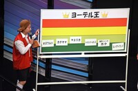ダンビラムーチョ大原が独断で名札を上下させることで、各出場者が「ヨーデル王」にどれほど近付いているのかがわかるシステム。