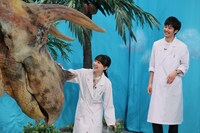 恐竜ブロックのワンシーン。(c)テレビ朝日