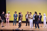 や団がMCを務めたトークの様子。