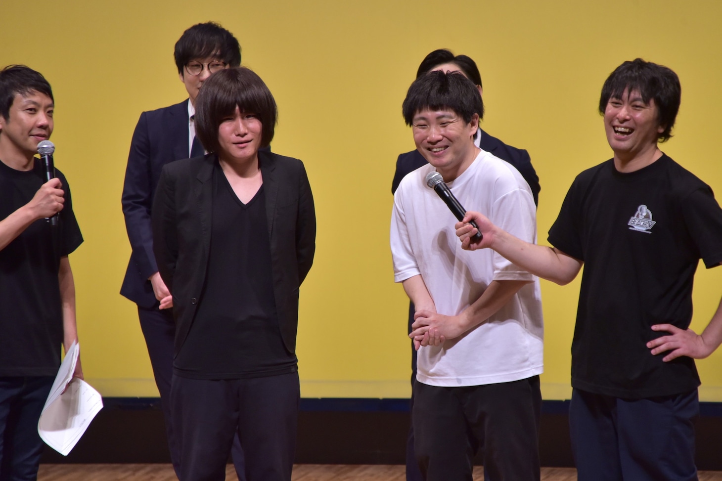 ランジャタイのトークの様子。