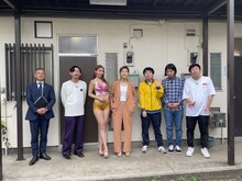 「ヒコロヒーとニッチな苦労人」の出演者。(c)関西テレビ