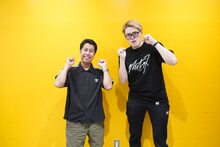 ウエストランド井口と飯塚大悟。