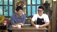 ナイツ土屋とシズリーナ荒井。(c)ABCテレビ