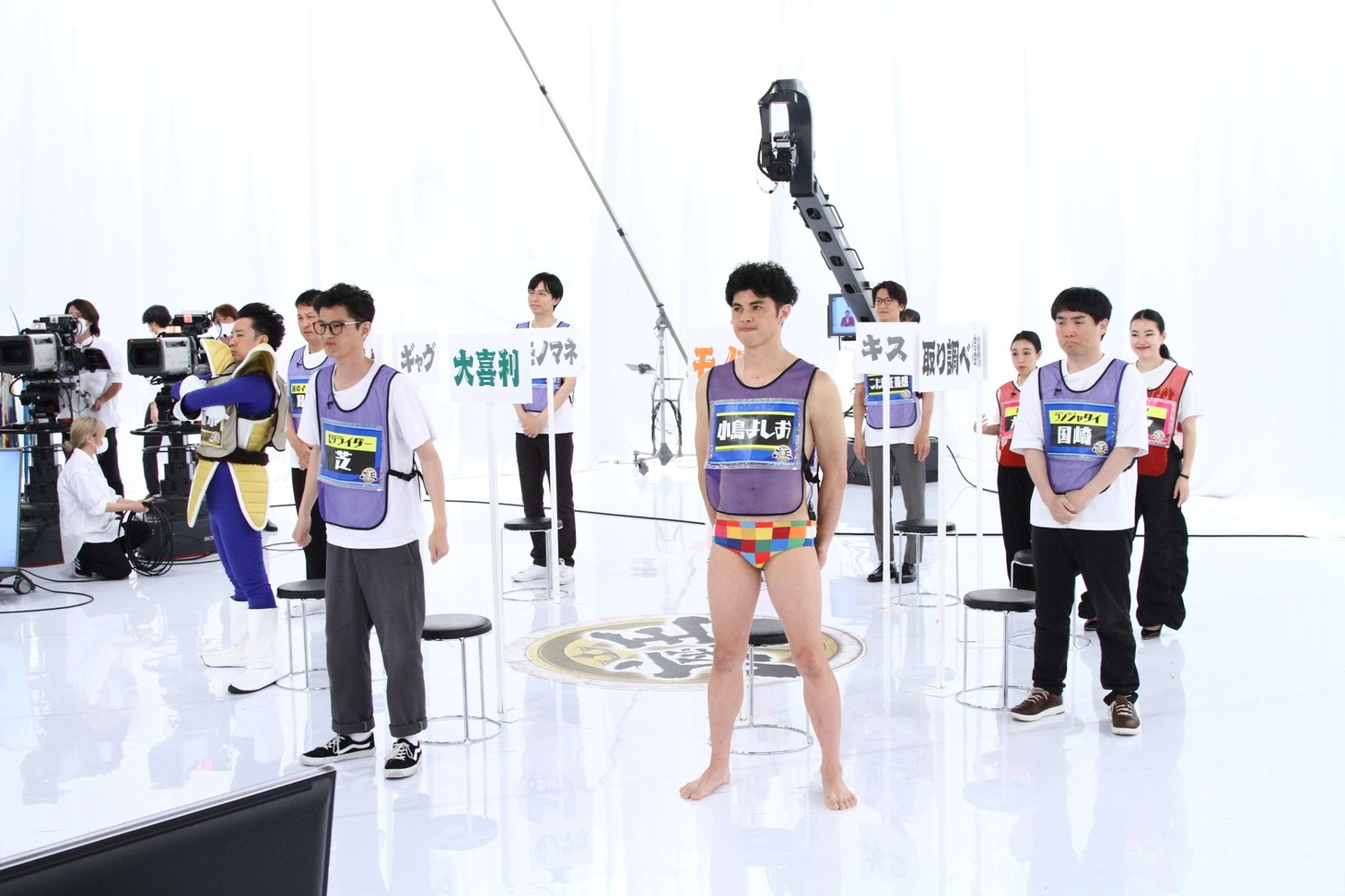 「千原ジュニアの座王」のワンシーン。