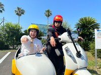 「免許失効せいやが行く！一泊二日サイドカーの旅」 (c)テレビ東京