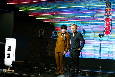 トップバッターの黒帯。（撮影：中尾貫太）