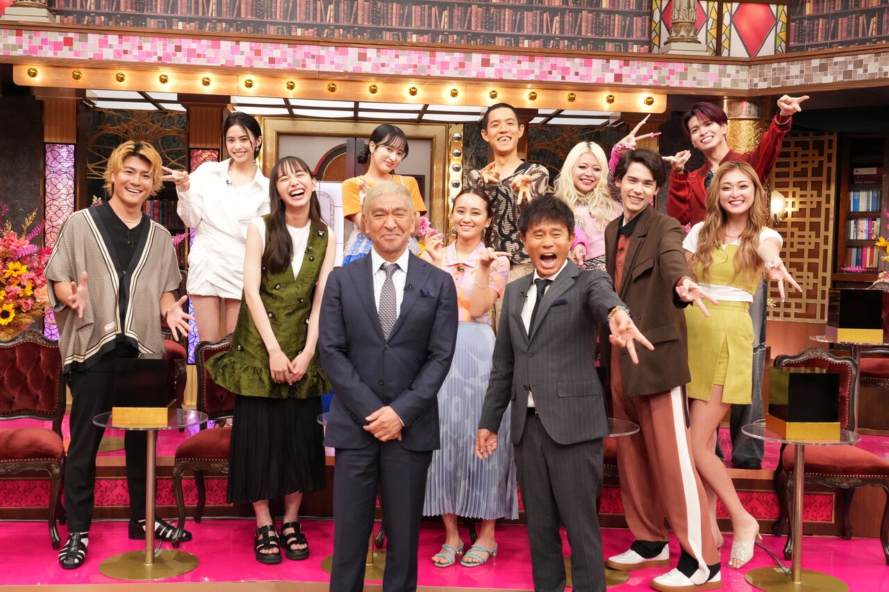 ダウンタウンと“Z世代”チーム。(c)日本テレビ - 「ダウンタウン