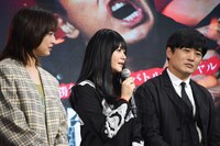 左から門脇麦、真木よう子、劇団ひとり。