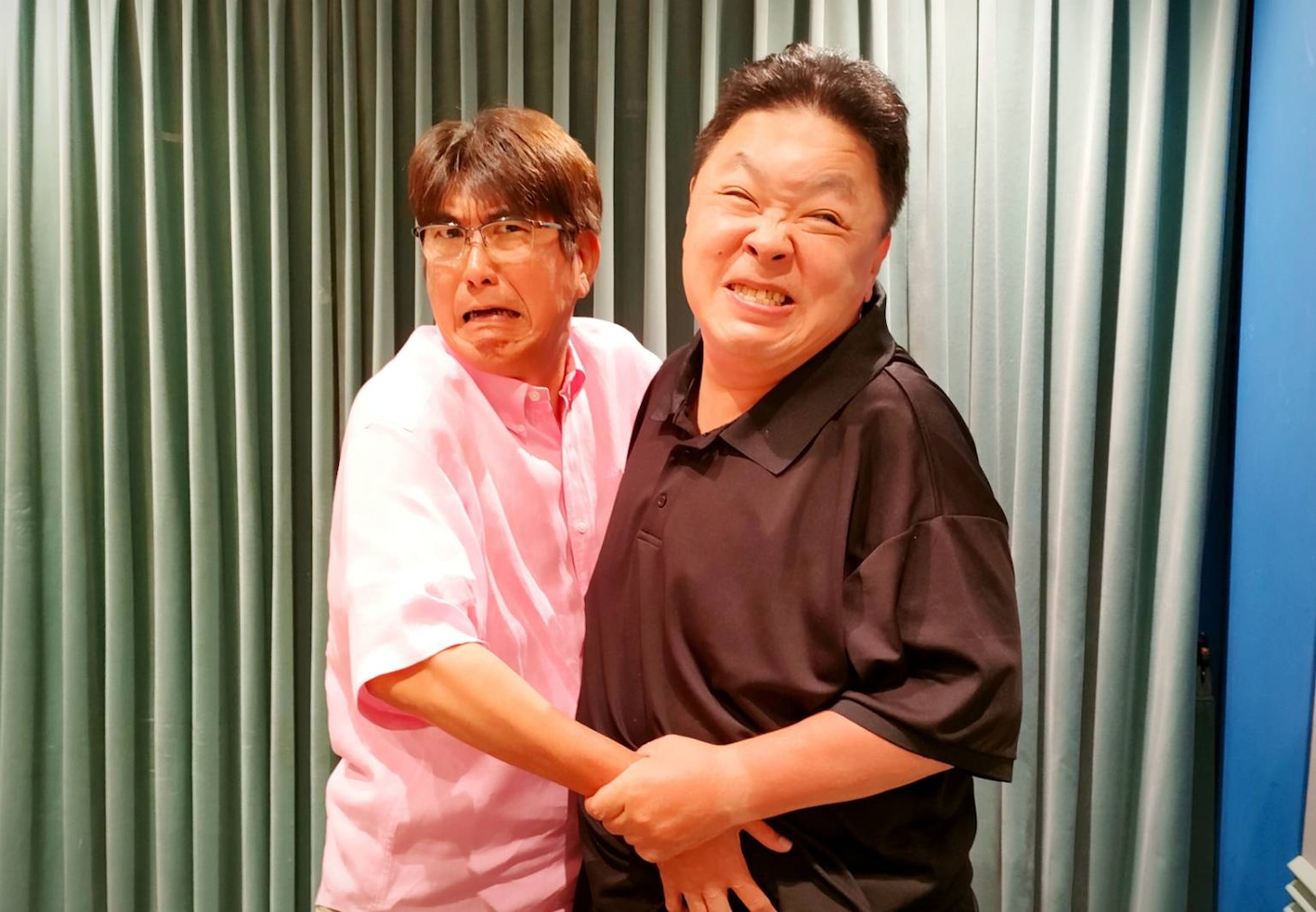 石橋貴明と伊集院光。(c)TBSラジオ