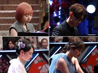 （上段左から）小玉ひかり、よみぃ、（下段左から）望月琉叶、小林萌花。(c)フジテレビ