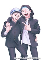 「かがやけ！ミラクルボーイズ～始まりのキセキ～」より、ショウちんとバビロン。