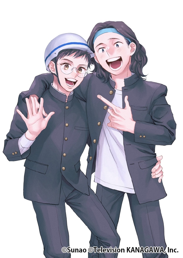 ミラクルボーイズ。左からショウちん、バビロン。