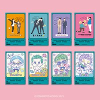 「zakkaYOSHIMOTO expo POPUP STORE」特典ステッカーのイメージ。