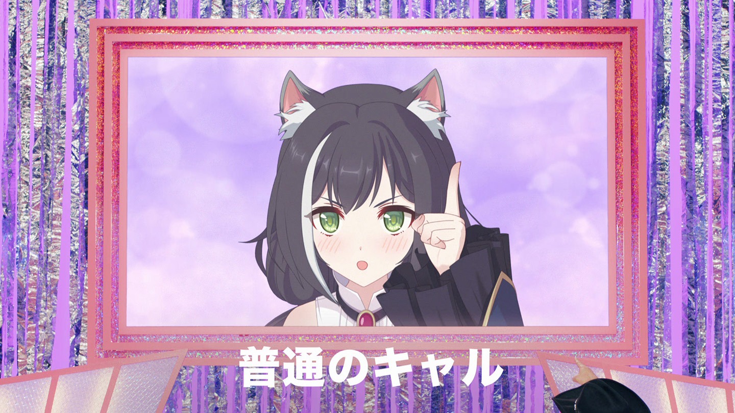 CM「誇張しすぎたキャル」編のワンシーン。