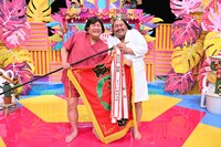 優勝したビスケットブラザーズ。