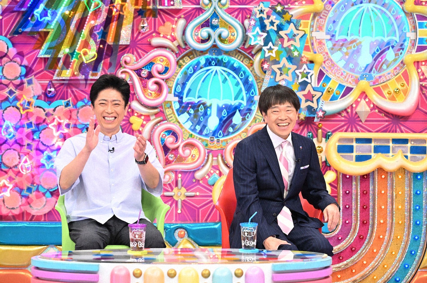 フットボールアワー後藤、蛍原徹。(c)テレビ朝日