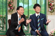 「徹子の部屋」に出演するナイツ。(c)テレビ朝日