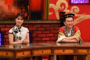 左から渋谷凪咲、かまいたち山内。(c)関西テレビ