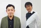 左からマシンガンズ西堀、和賀勇介。