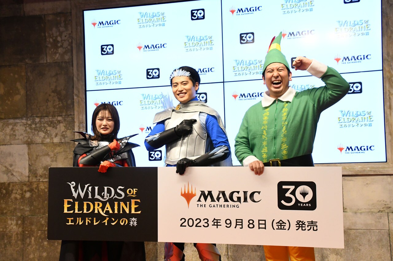 左から井上咲楽、レインボー池田、レインボー・ジャンボたかお。