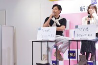 GU関係者を「いい顔してらっしゃる」と評する平子。