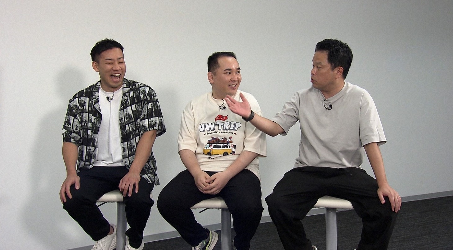 ミルクボーイとダイアン津田。(c)ABCテレビ