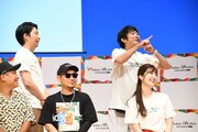 オフィシャルイベントでは相方・井上を外しているとボケるNON STYLE石田。