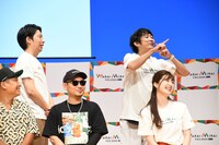 オフィシャルイベントでは相方・井上を外しているとボケるNON STYLE石田。
