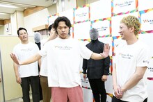 「ガッツ！」ではなく「セーブザワールド」を披露するフースーヤ田中ショータイム。