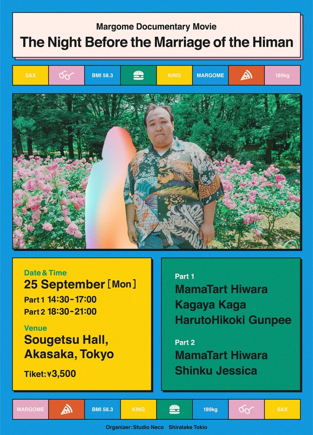 「劇場版まーごめドキュメンタリー 肥満の結婚前夜」ビジュアル