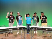 「AuDee presents 逆襲ザコシのチョゲチョゲPARK SEASON2公開収録」プロモーションカット。