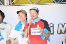 給水ポイントでは田津原理音が描いたオリジナル「バトリオンカード」が配布される。