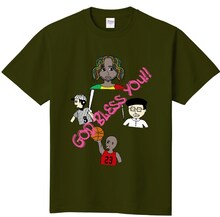 囲碁将棋・根建がデザインした「GOD BLESS YOU!!」。