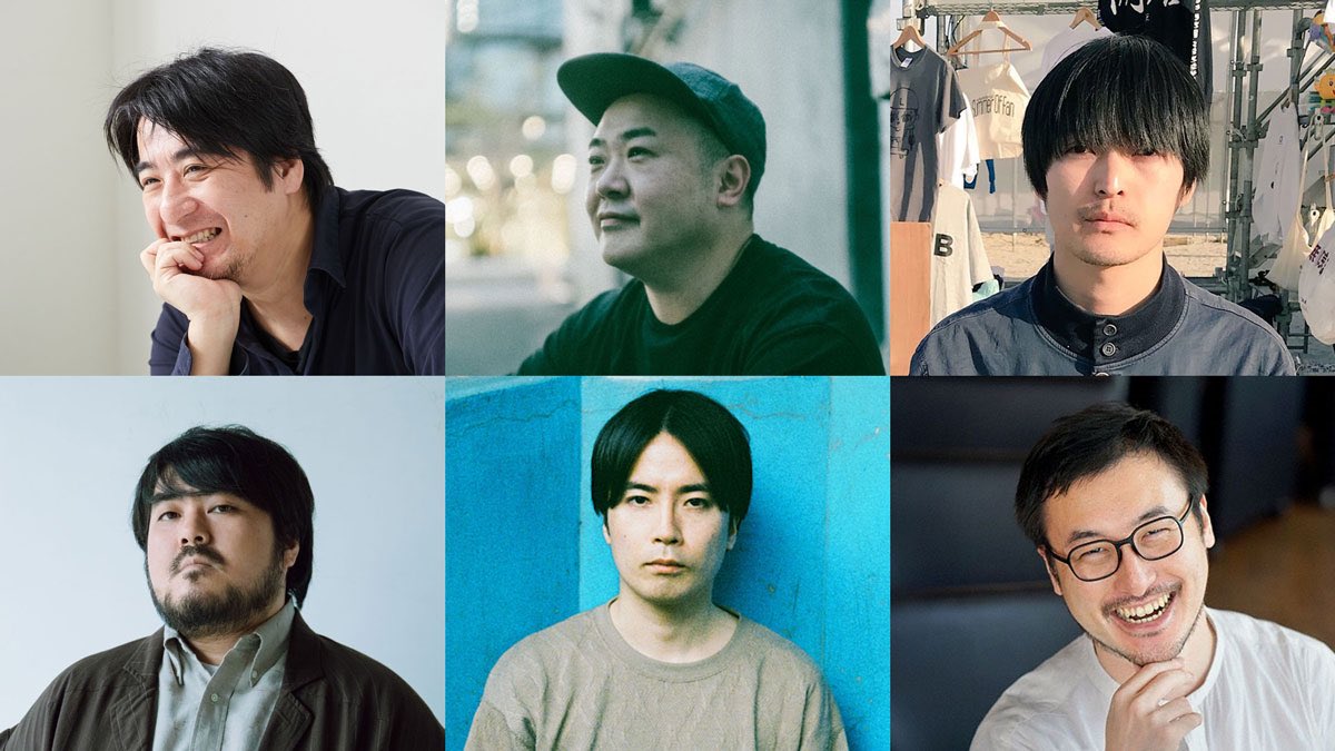 上段左から佐久間宣行、オークラ大橋裕之、下段左から澤部渡、玉田真也、石井玄。