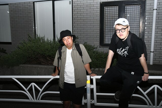 ウエストランド井口（左）と飯塚大悟（右）。