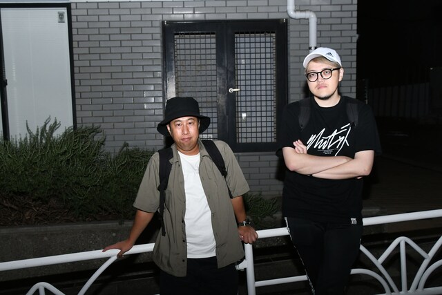 ウエストランド井口（左）と飯塚大悟（右）。