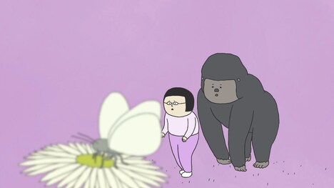 第9話「チョウの回」のワンシーン。