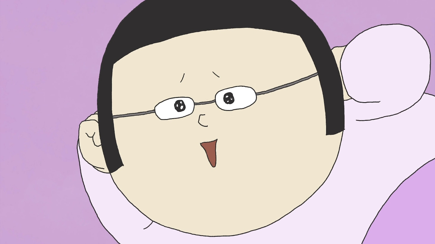 第9話「チョウの回」のワンシーン。